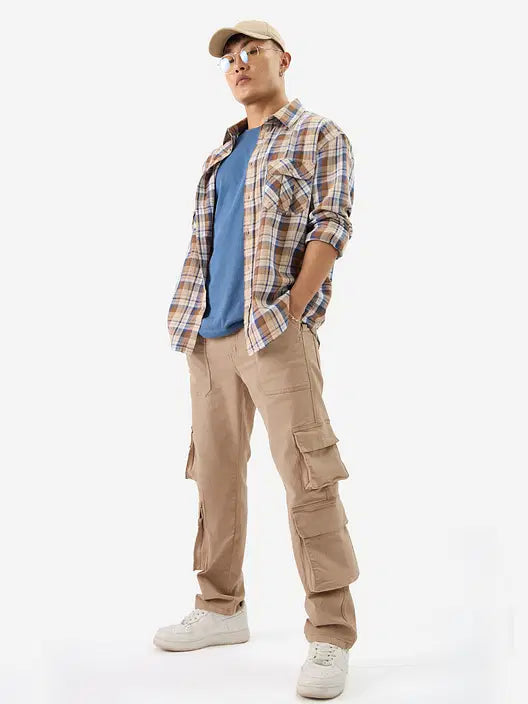 Solids: Oak Buff Cargo