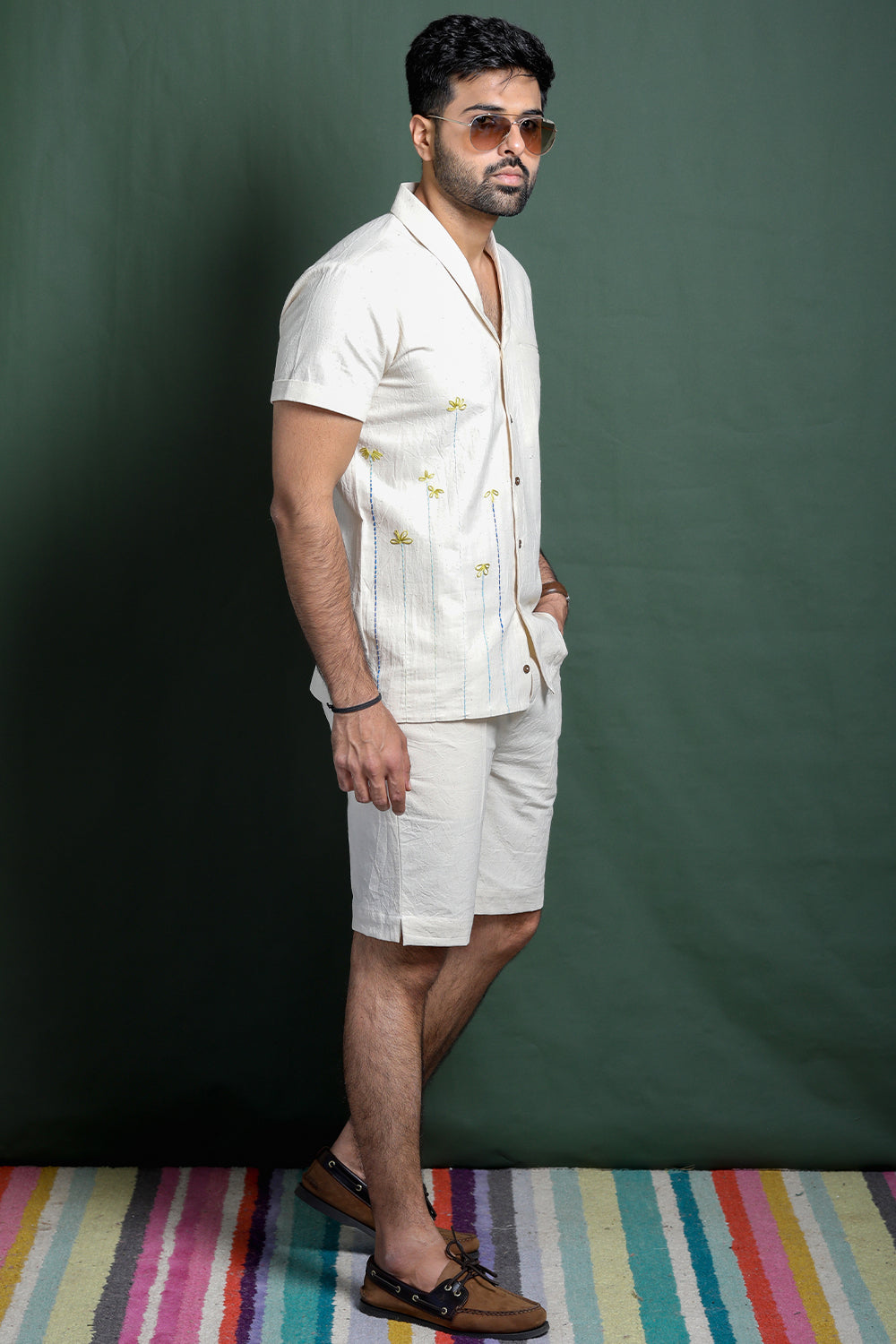 ITIDOR Zale Shorts - Regular Fit, Pleated Front