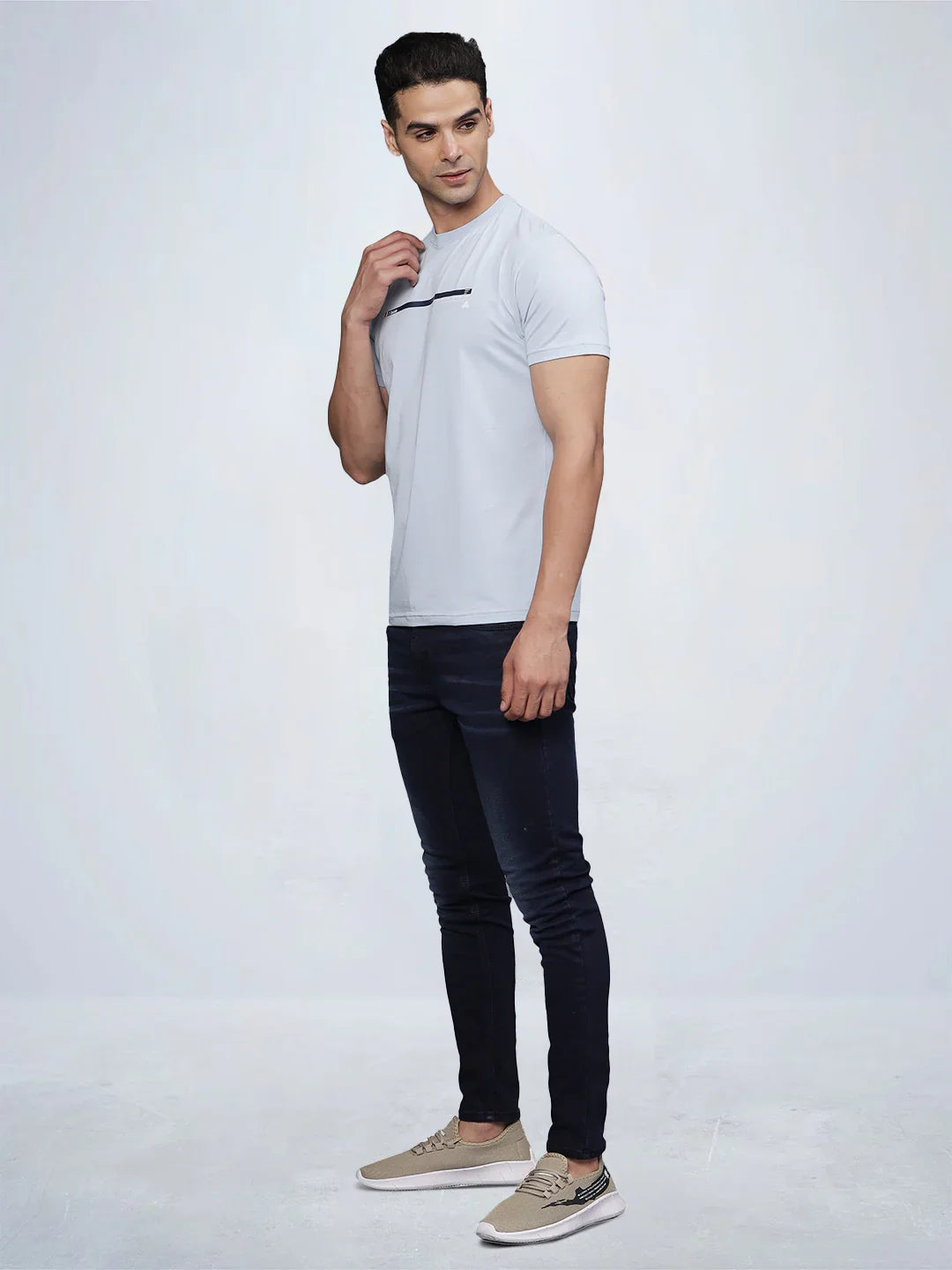 T-Base Men Half Sleeve Crew Neck T-Shirt