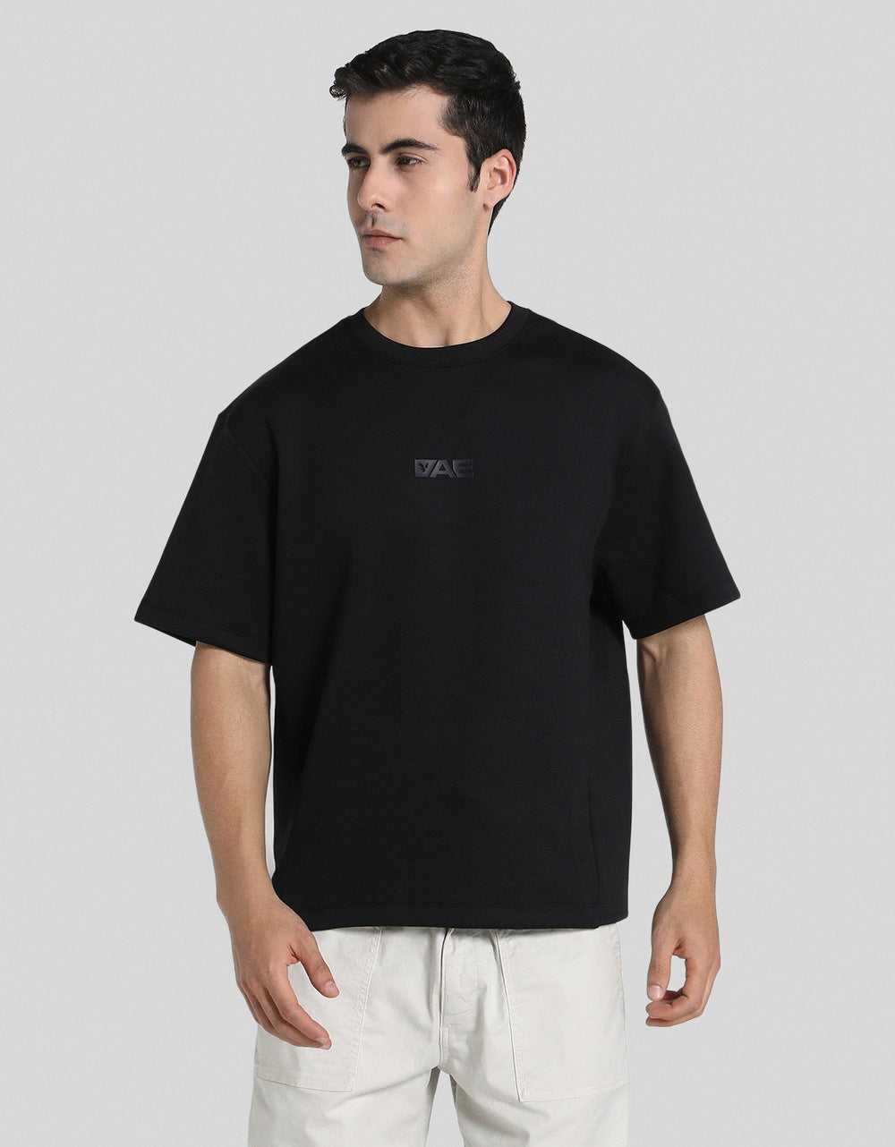 American Eagle Men Black 24/7 Crew Neck tshirt