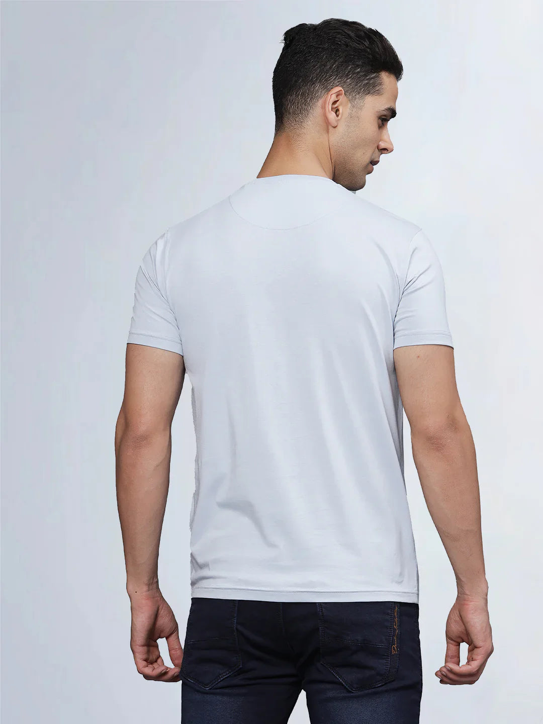 T-Base Men Half Sleeve Crew Neck T-Shirt