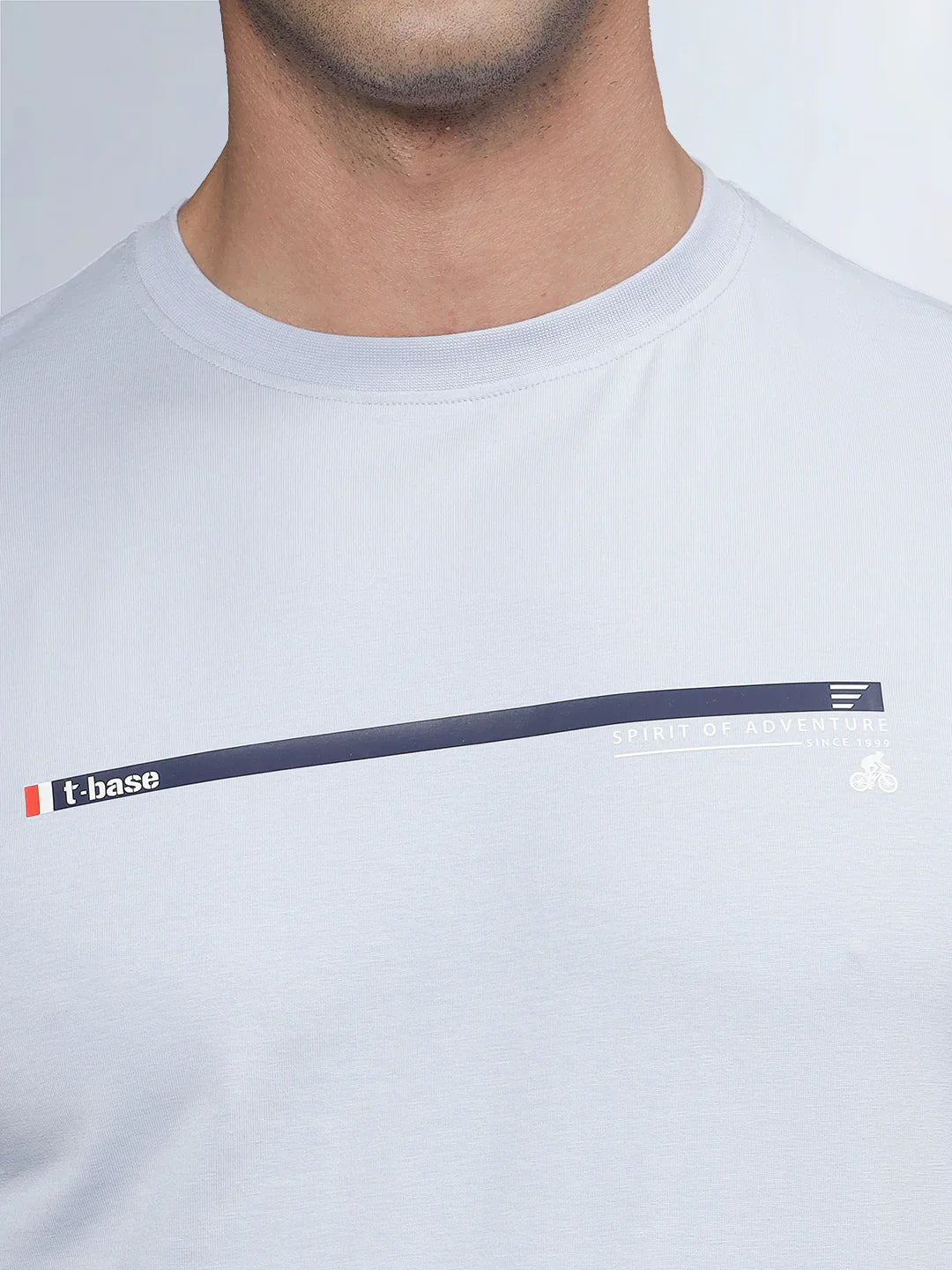 T-Base Men Half Sleeve Crew Neck T-Shirt