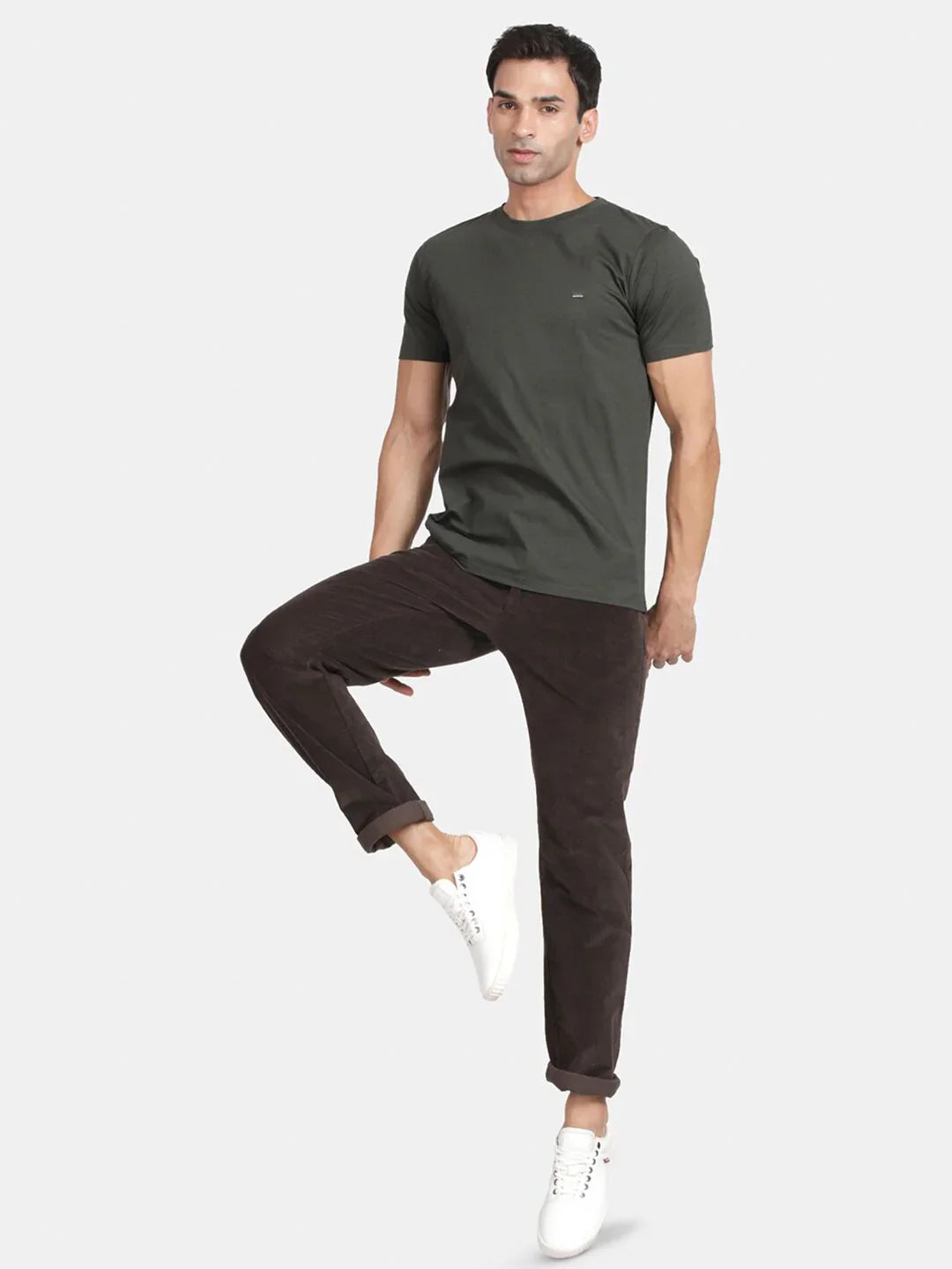 T-Base Men Smart Fit Crew Neck T-Shirt – Short Sleeves