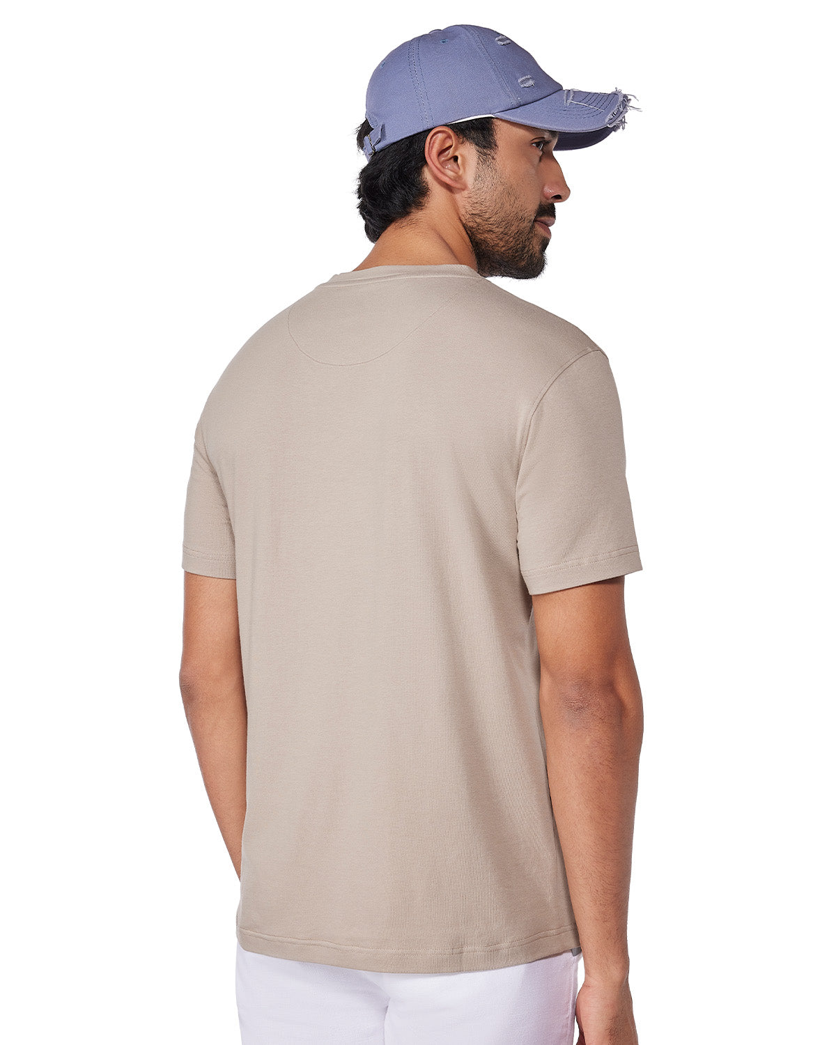 Luxe Voyager T-Shirt - Light Brown