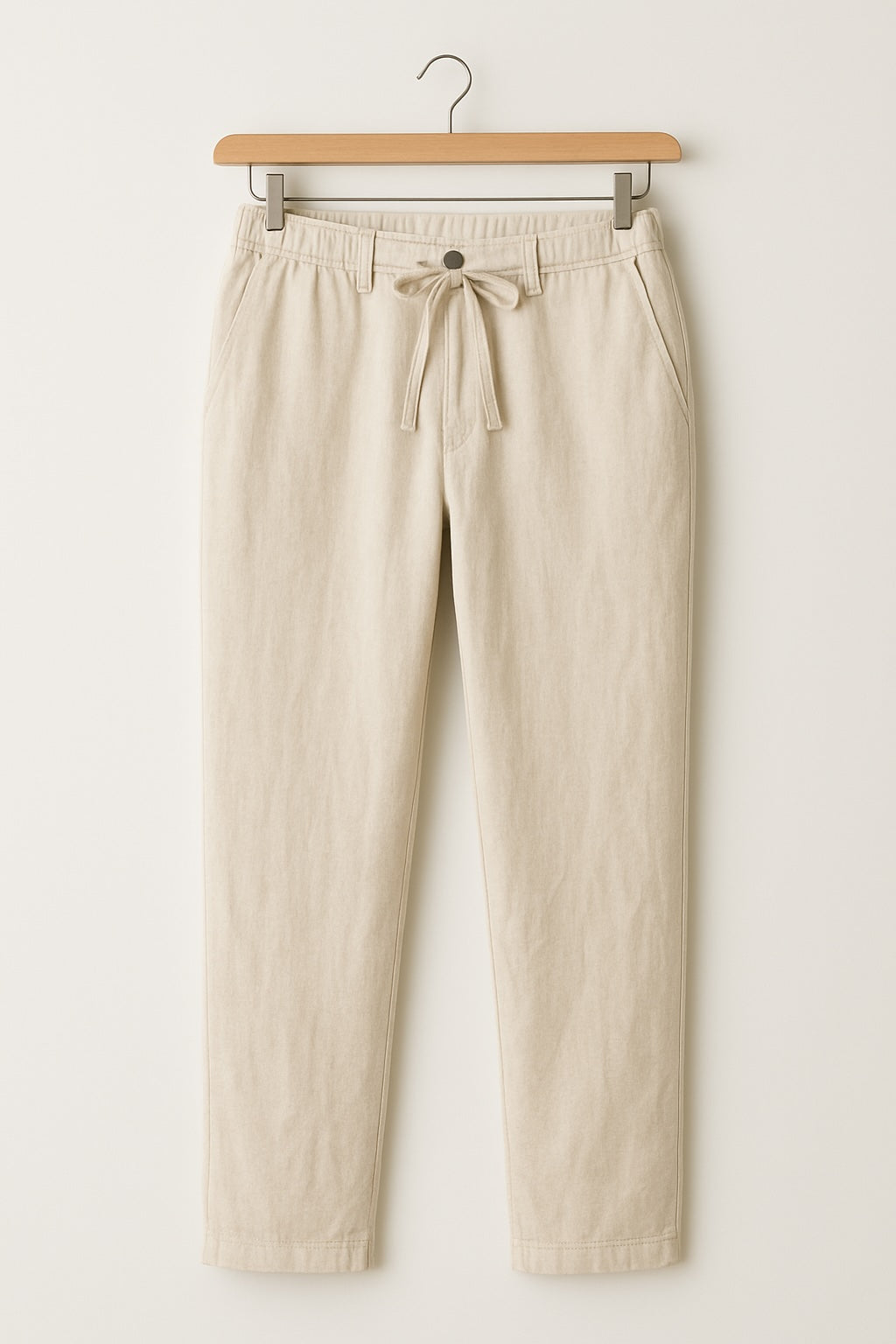 100% Premium Linen Chinos - Men