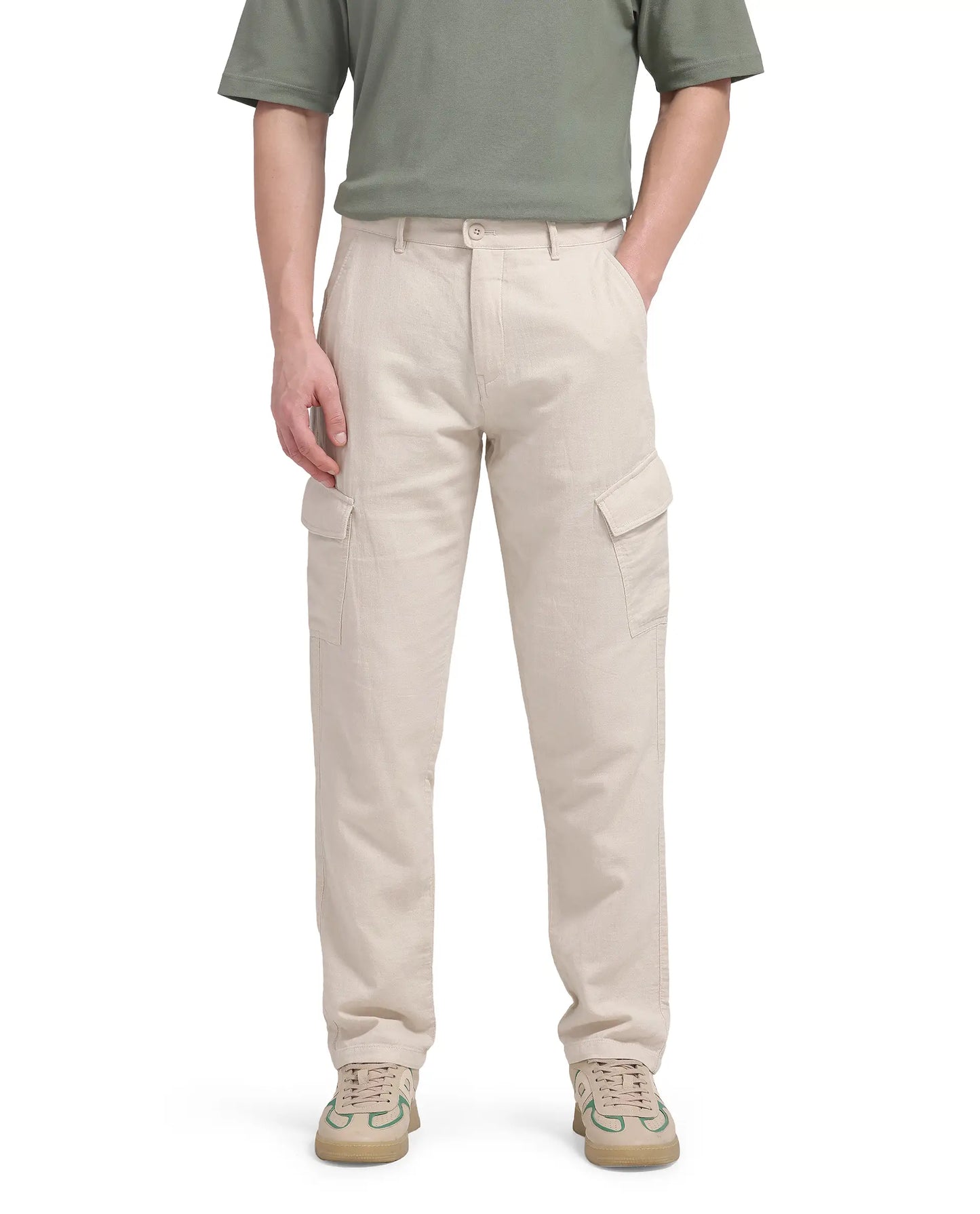 Pack of 2 Rare Rabbit Cargos – Premium Street Style (White+Black)