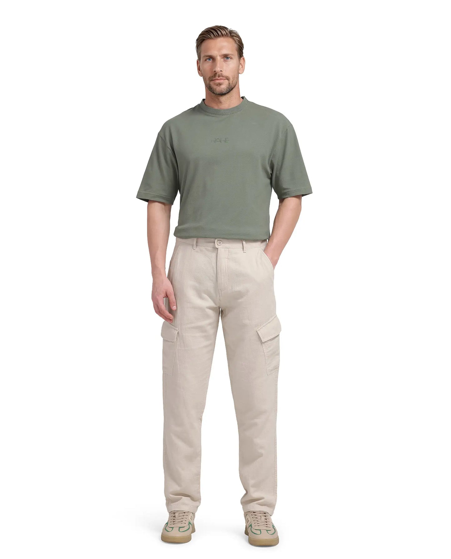 Pack of 2 Rare Rabbit Cargos – Premium Street Style (White+Black)