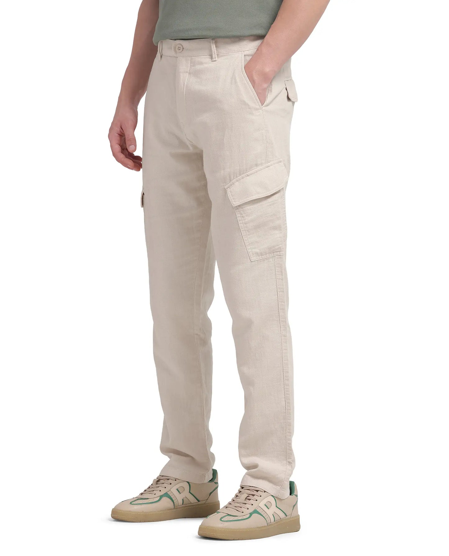 Pack of 2 Rare Rabbit Cargos – Premium Street Style (White+Black)