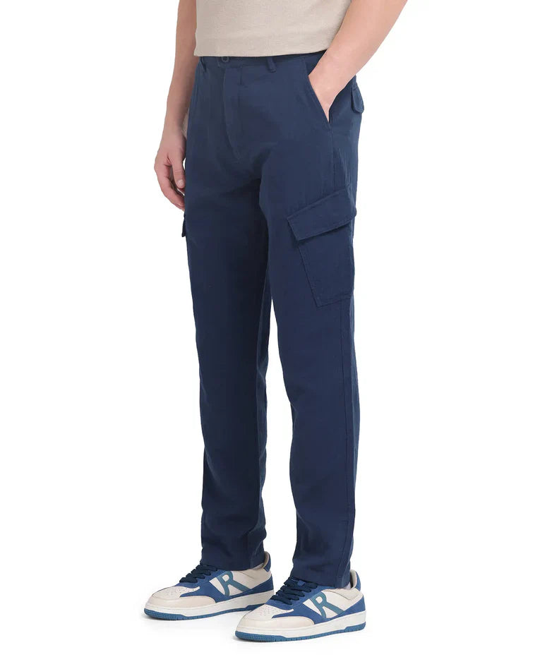 Pack of 2 Rare Rabbit Cargos – Summer Cargos (Black + Navy Blue)