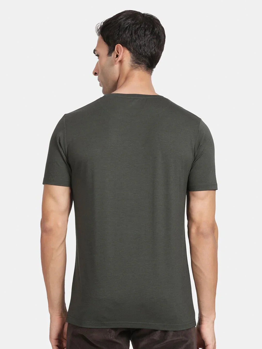 T-Base Men Smart Fit Crew Neck T-Shirt – Short Sleeves