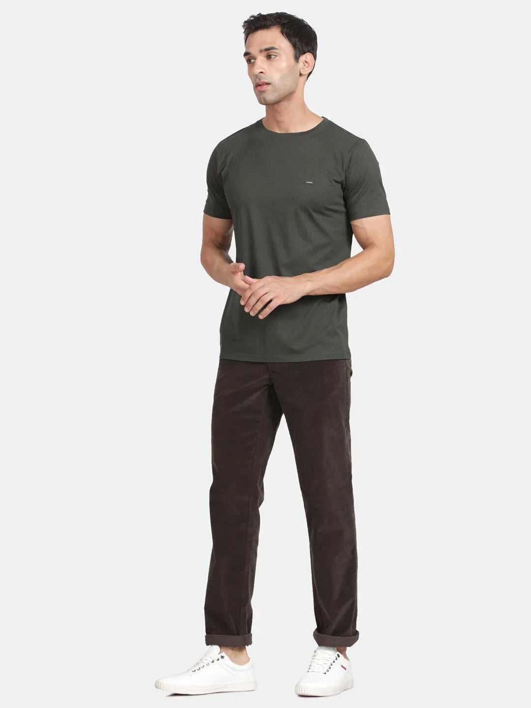 T-Base Men Smart Fit Crew Neck T-Shirt – Short Sleeves