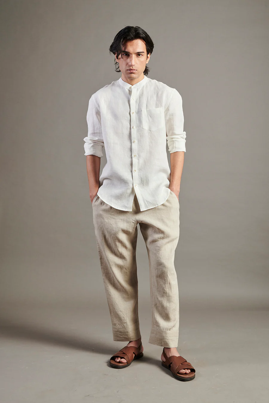 Men's Linen Lounge Pants