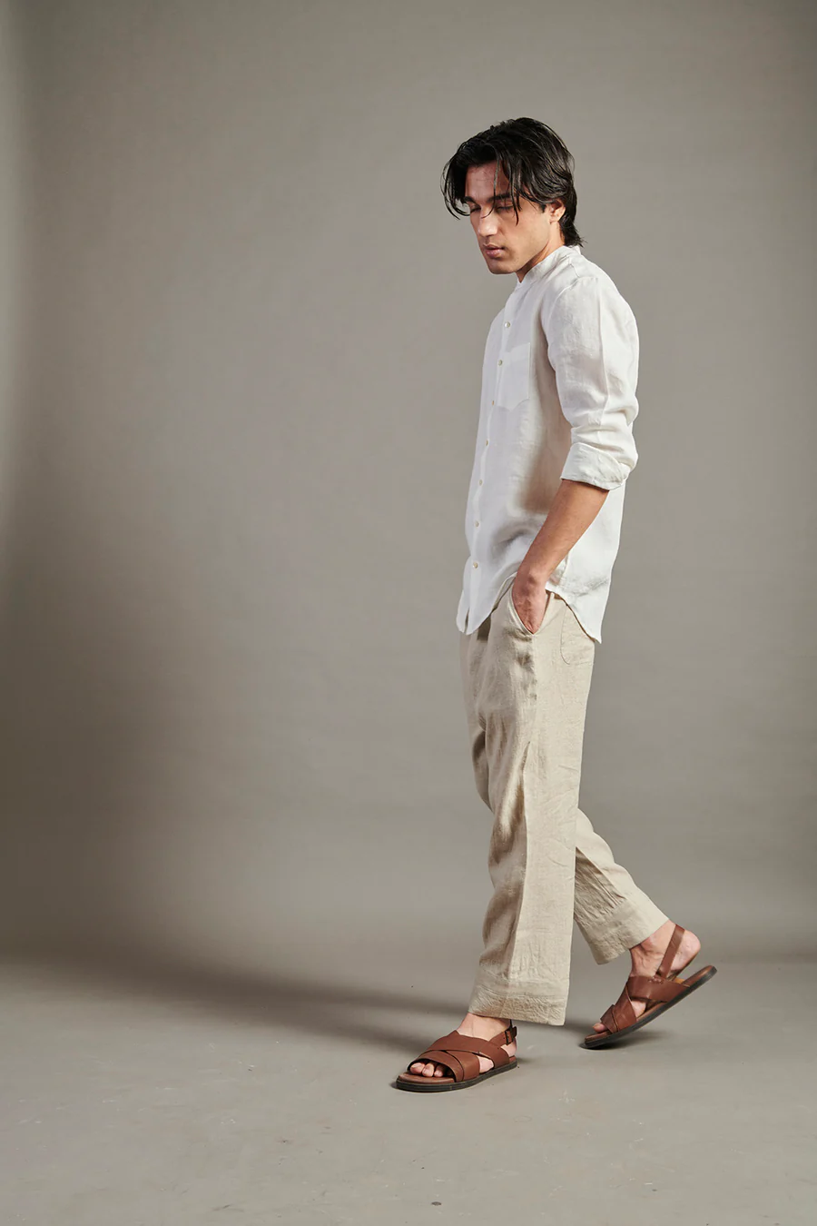 Men's Linen Lounge Pants