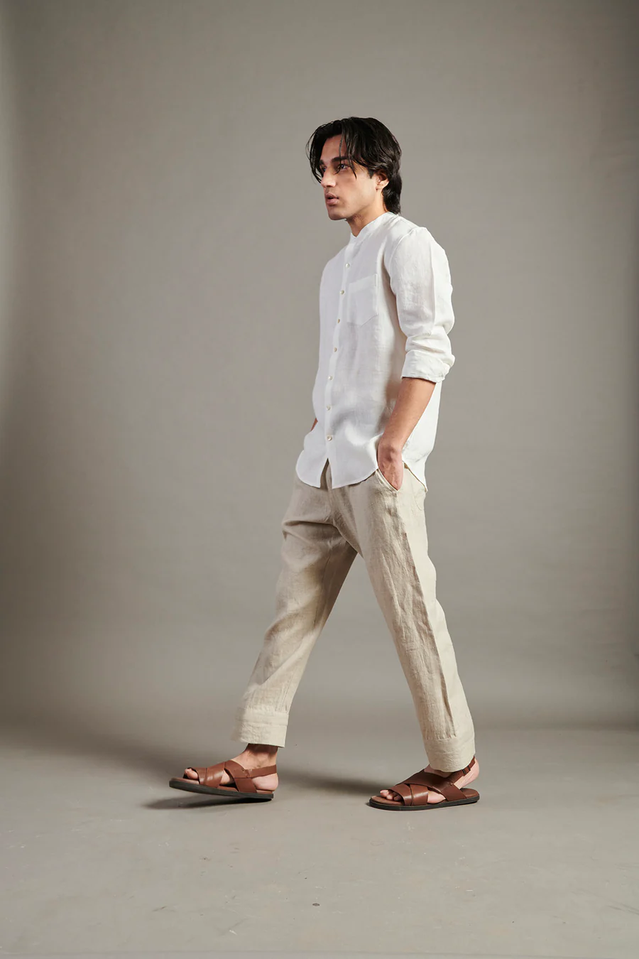 Men's Linen Lounge Pants