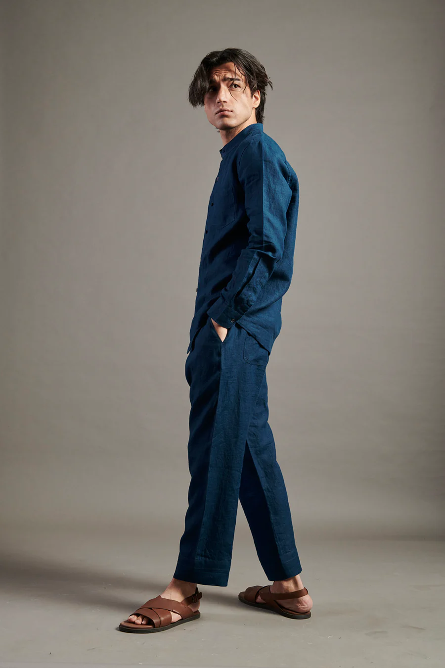 Men's Linen Lounge Pants