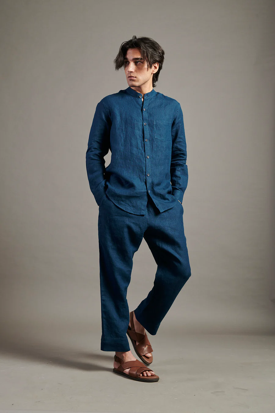 Men's Linen Lounge Pants