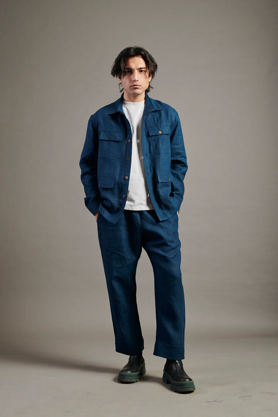 Men's Linen Lounge Pants