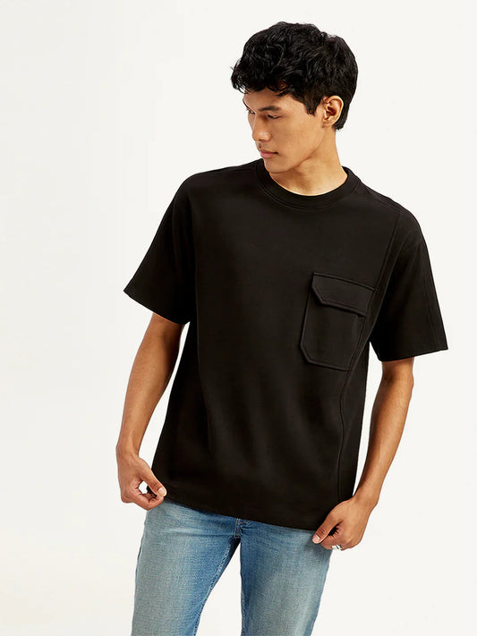 Levi's Men Solid Crew Neck Utility T-Shirt