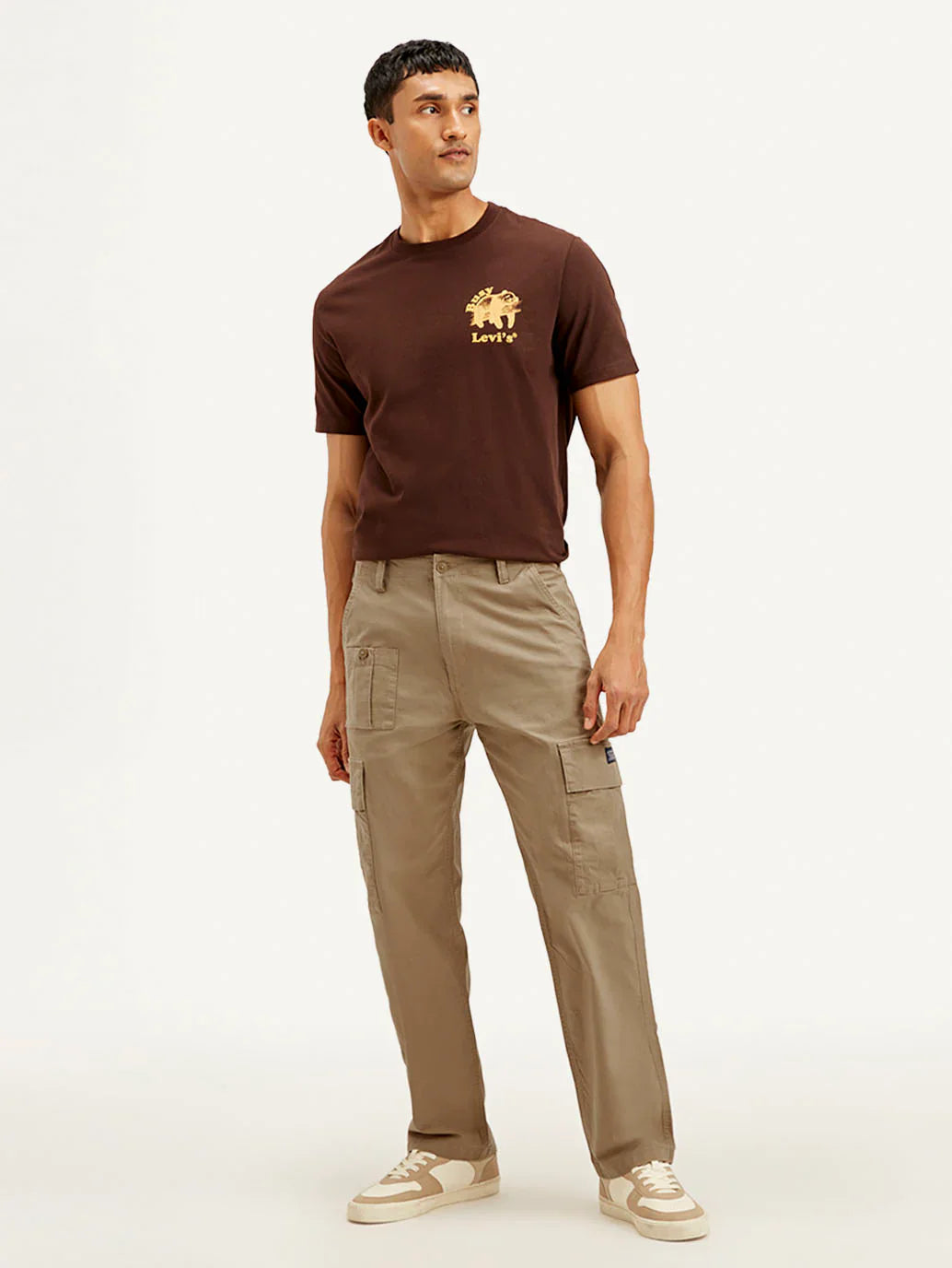 Pack of 2 Levi’s Cargos –  Everyday Comfort (Beige + Black)