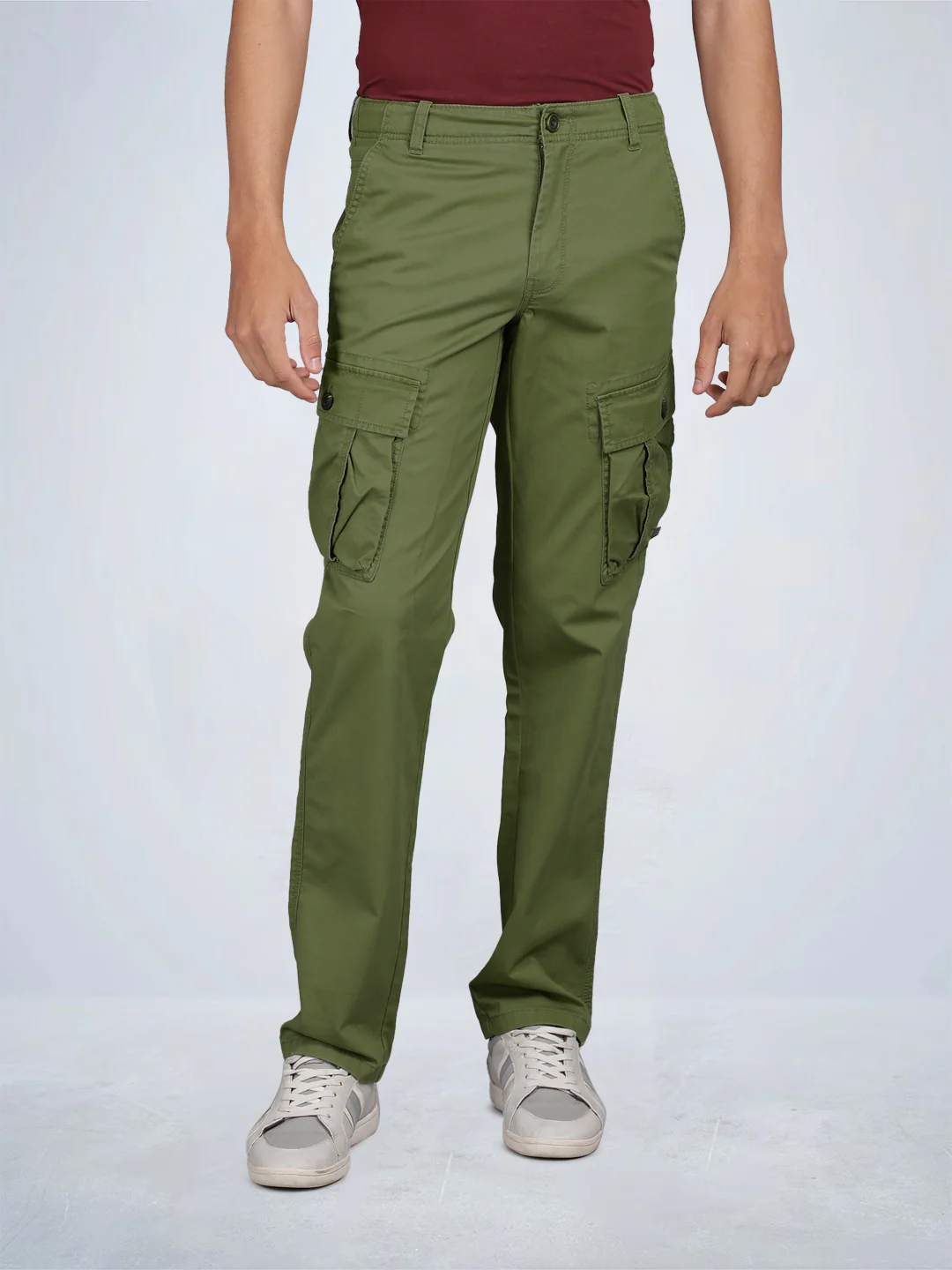 Pack of 2 T-Base Utility Cargo Pants –  (Black + Green)