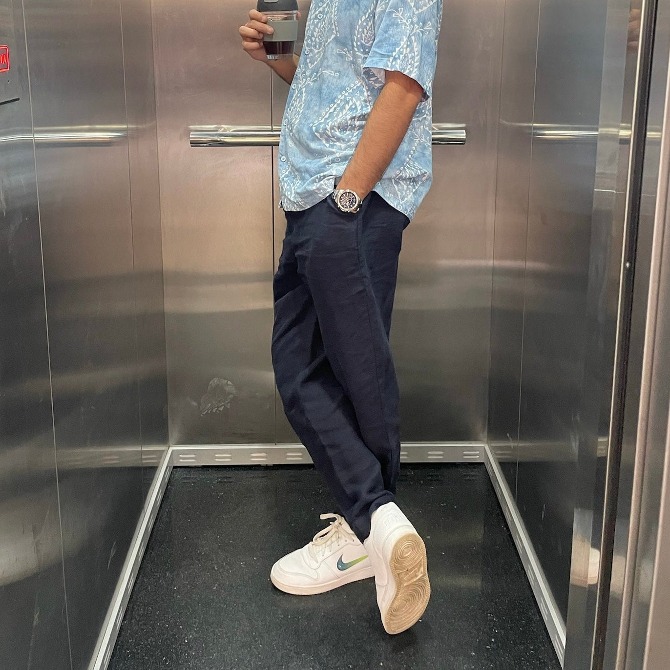 100% Premium Linen Relaxed fit pants- Men's Linen pants