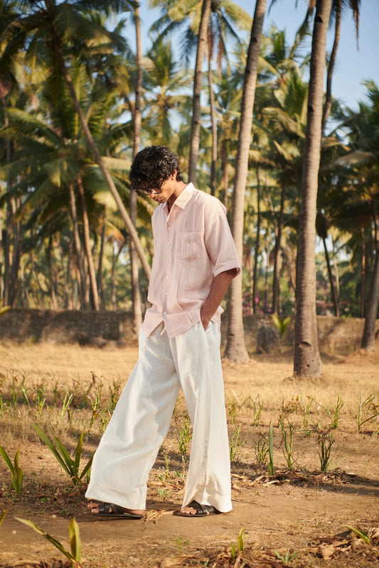 Taj Linen Men's Pyjama Pants