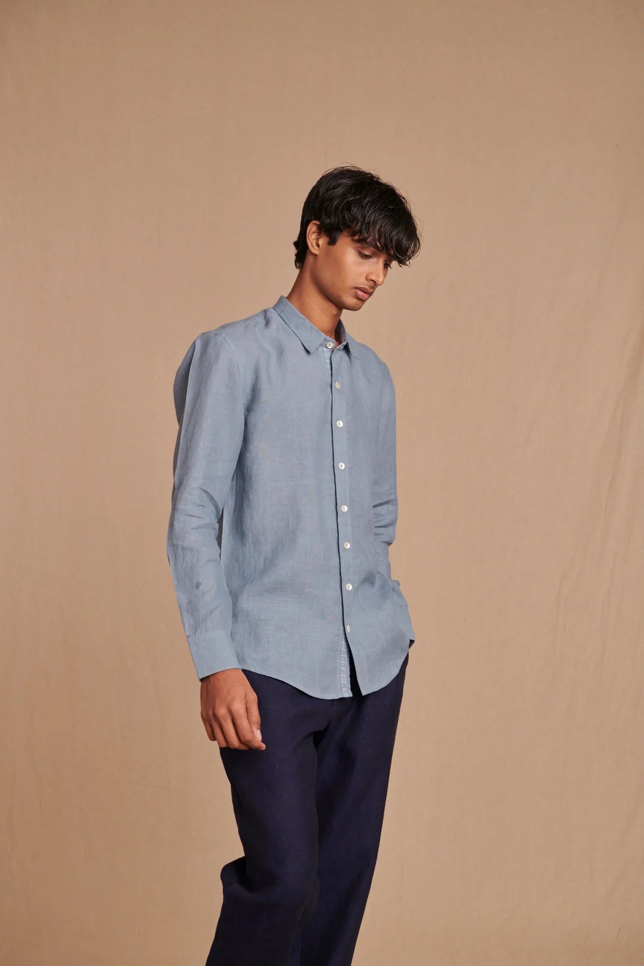 Neel Linen Denim Men's Jogger Pants