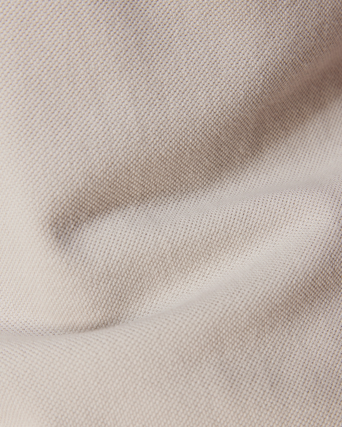 Signature Zipper Polo T-Shirt - Light Grey