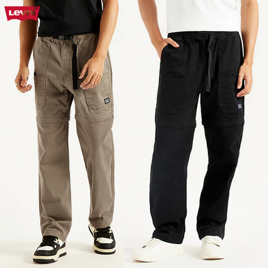 Pack of 2 Levi’s Cargos – Summer Fashion (Black + Charcoal grey)