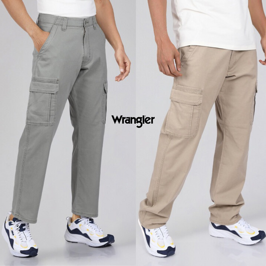 Pack of 2 Summer Cargos – Wrangler Cargos (Brown + Grey)