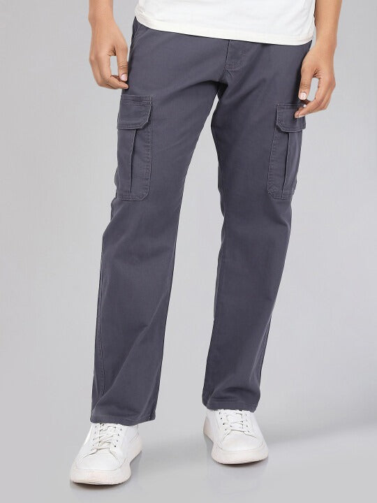 Pack of 2 Wrangler Cargos – Tough Look, Easy Comfort (Grey+ Black)