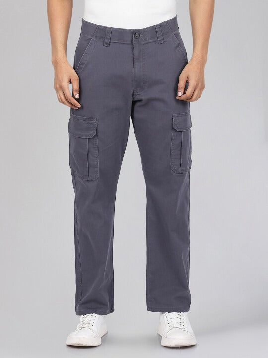 Pack of 2 Wrangler Cargos – Tough Look, Easy Comfort (Grey+ Black)