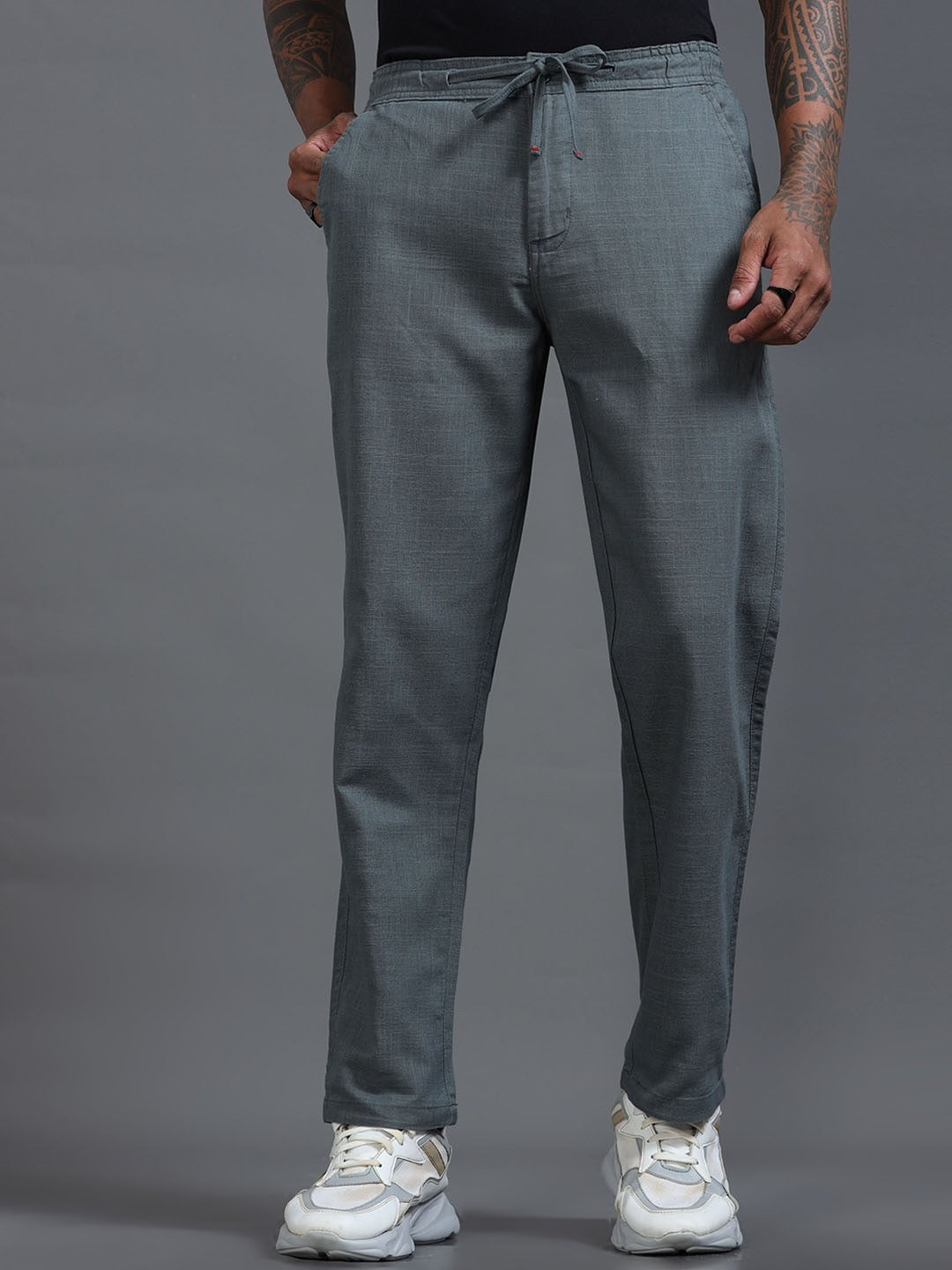 PACK OF 2 Cool Tones, Classic Comfort (WHITE, GREY)